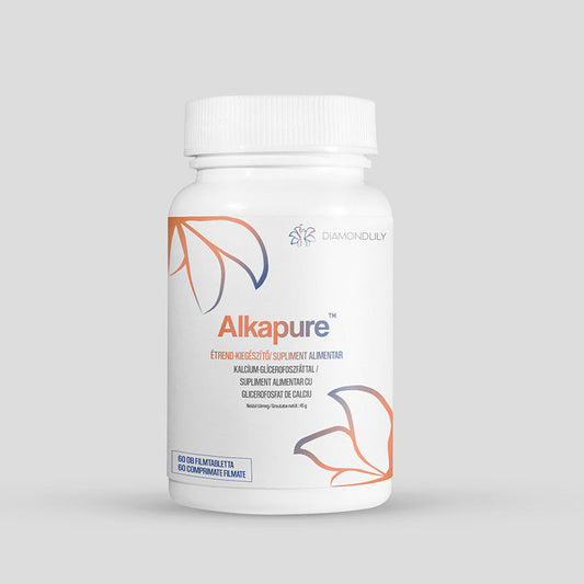 Alkapure - Integratore alimentare di calcio-glicerofosfato, 60 compresse