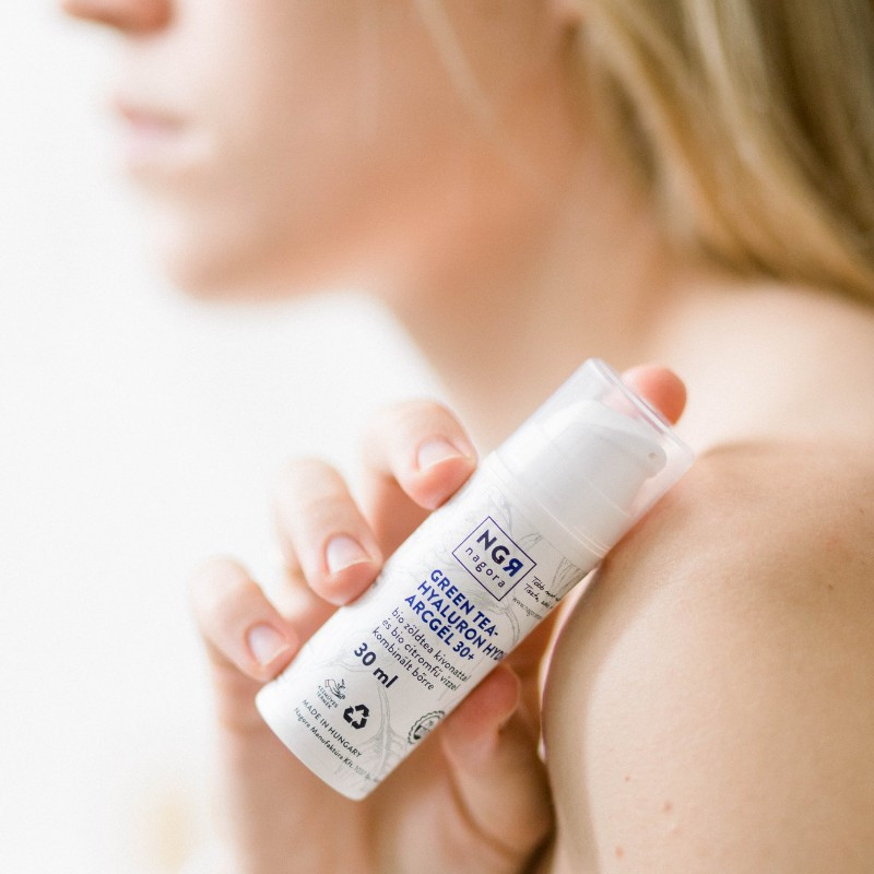 Green tea - hyaluron hydra arcgél kombinált bőrre 50ml