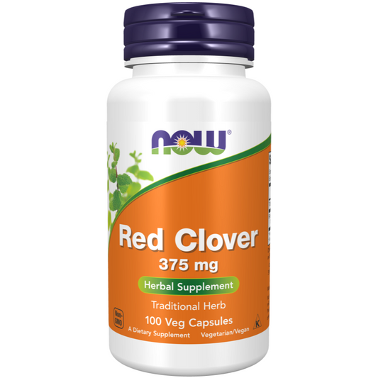 NOW Trifoglio Rosso 375 mg 100 Capsule Vegetali