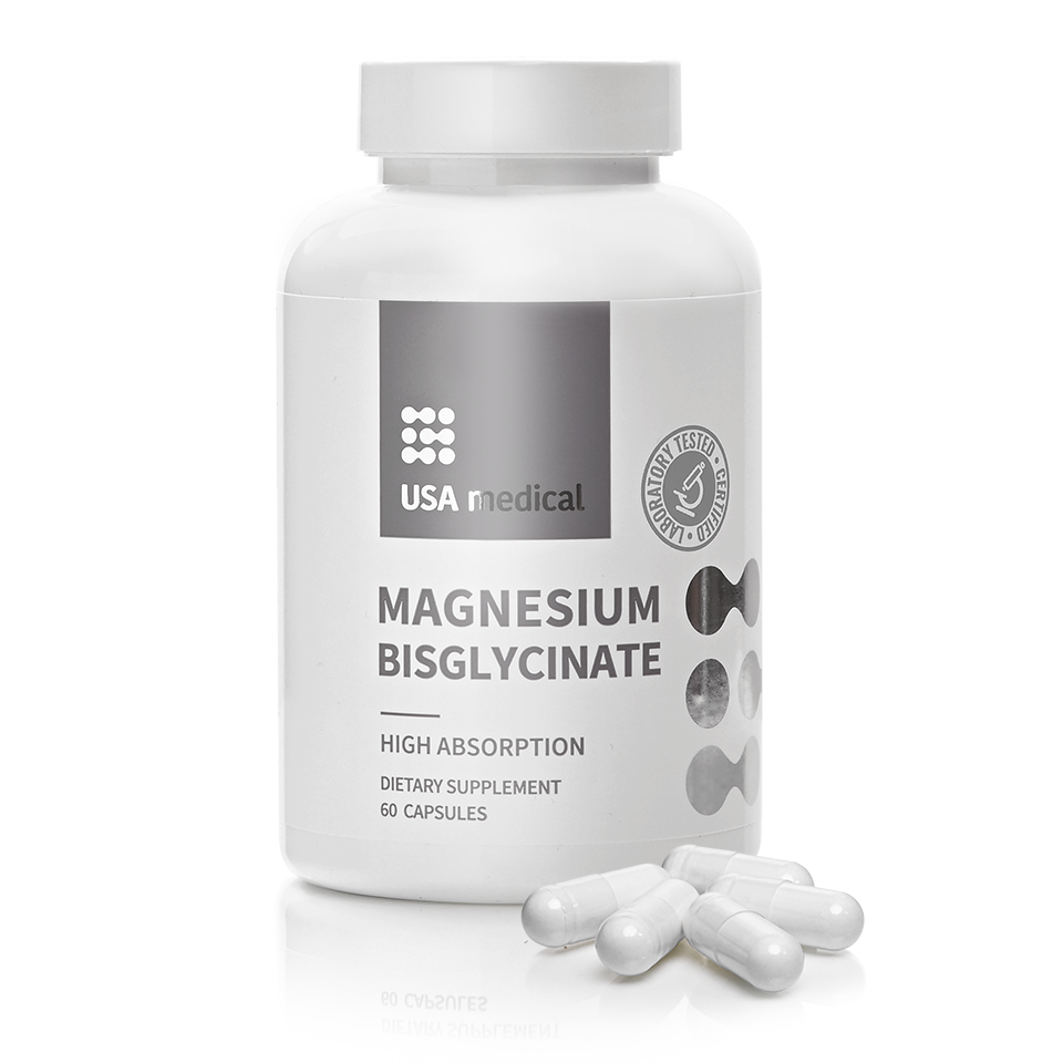 USA Medical Magnézium biszglicinát kapszula